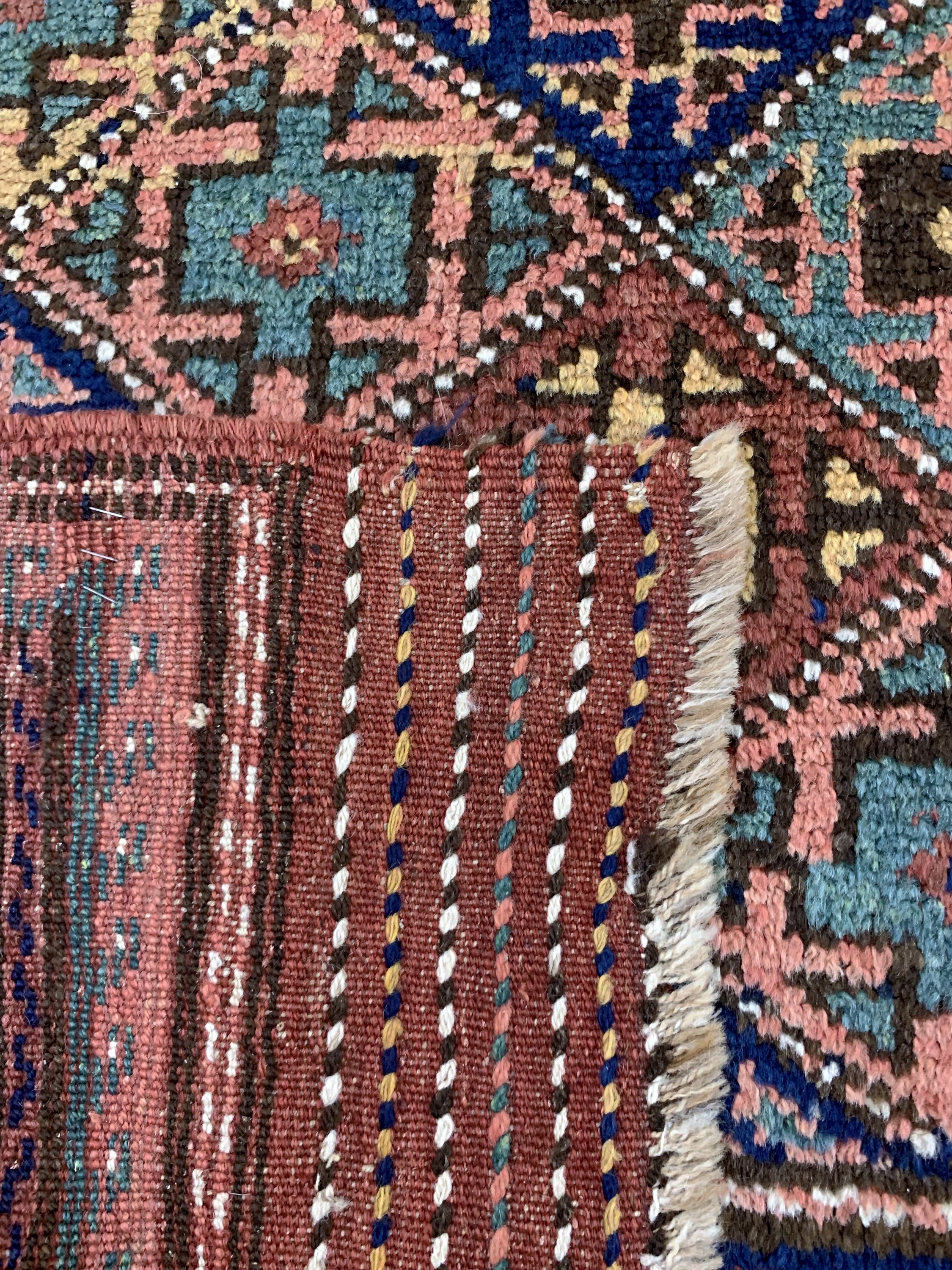 Detail e: Khorasan Kordi antik, Persien, um 1900, Wolle auf Wolle, ca. 260 x 137 cm, EHZ: 2,aus Sammlungsauflösung