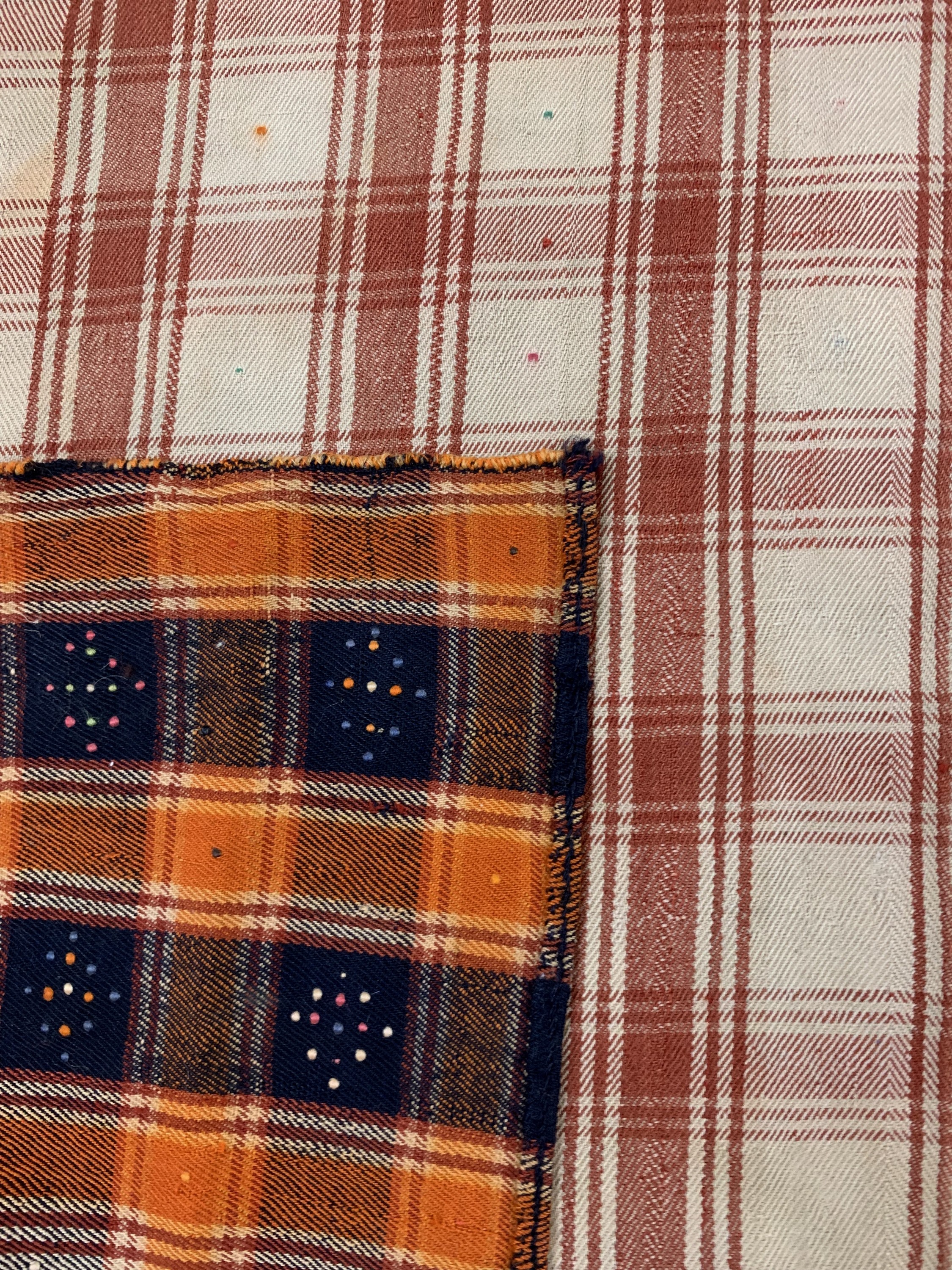 Detail d: Djajim fein antik, Persien, um 1900, Wolle auf Wolle, ca. 194 x 160 cm, kleine Restaurierungen, EHZ: 2(fleckig),aus Sammlungsauflösung