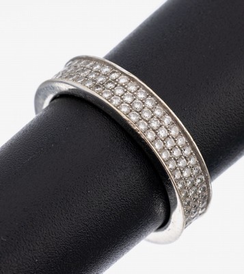 Image 26853918 - 18 kt Gold Brillant-Ring, WG 750/000, Brillanten zus. ca. 3.00 ct Weiß/si, RW 54, ...