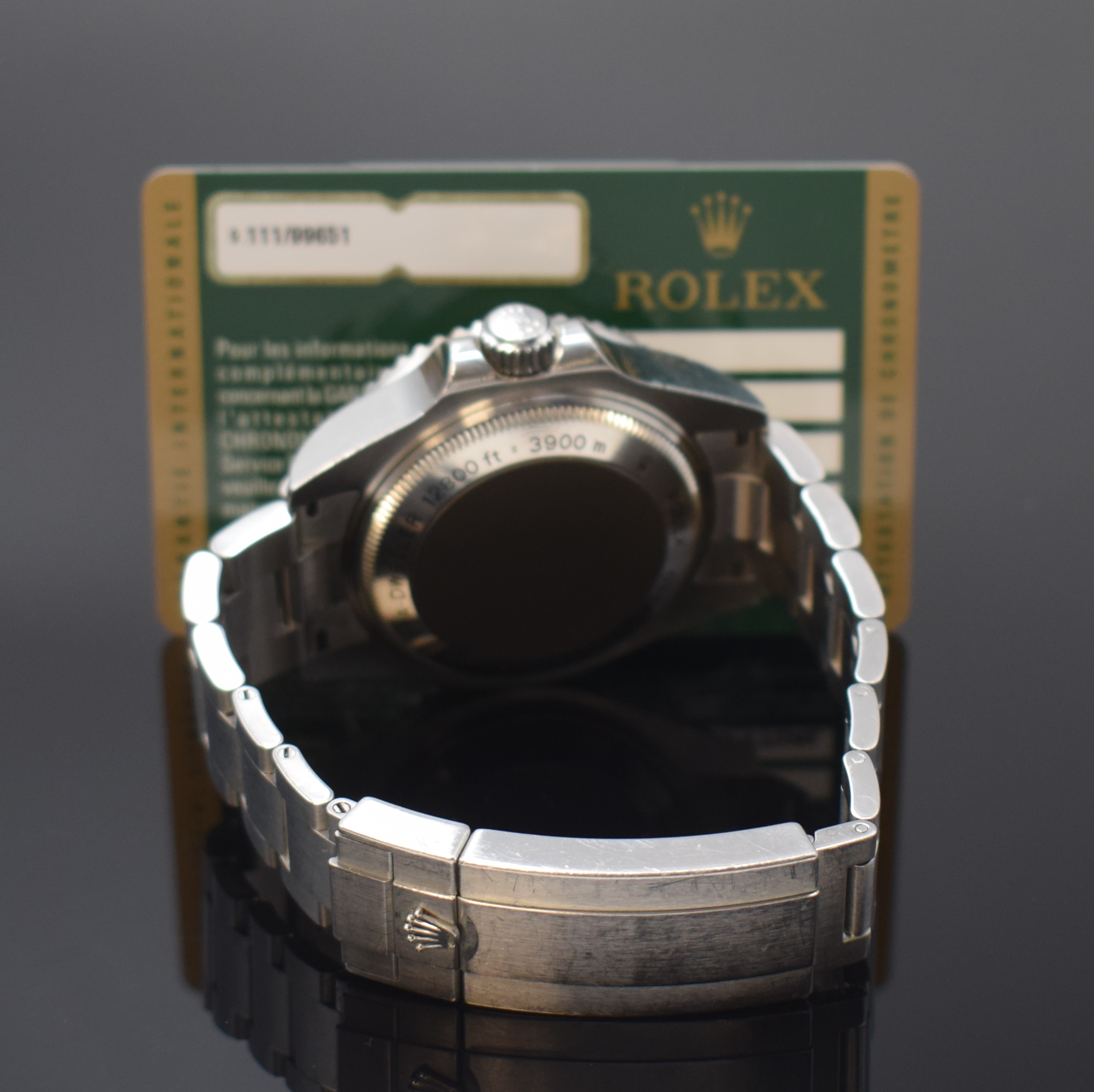 Detail b: ROLEX Herrenarmbanduhr Oyster Perpetual Date Sea-Dweller Deepsea Referenz 116660, Schweiz verk. lt. beil. Pap. 07/2009, Automatik, V- Serie, ...