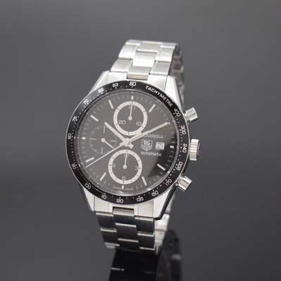 Image TAG HEUER Armbandchronograph Carrera Calibre 16 Referenz CV2010-1, Schweiz um 2007, ...