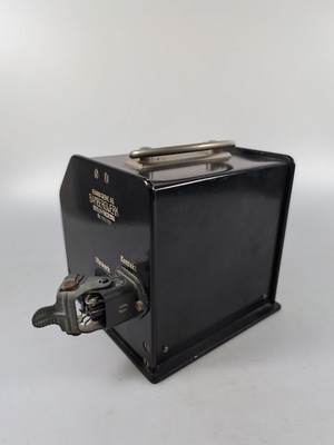 26856239c - Mechanische Zeitschaltuhr, Askania Werke AG Bambergwerk Berlin Friedenau Nr. 111111, mit ...