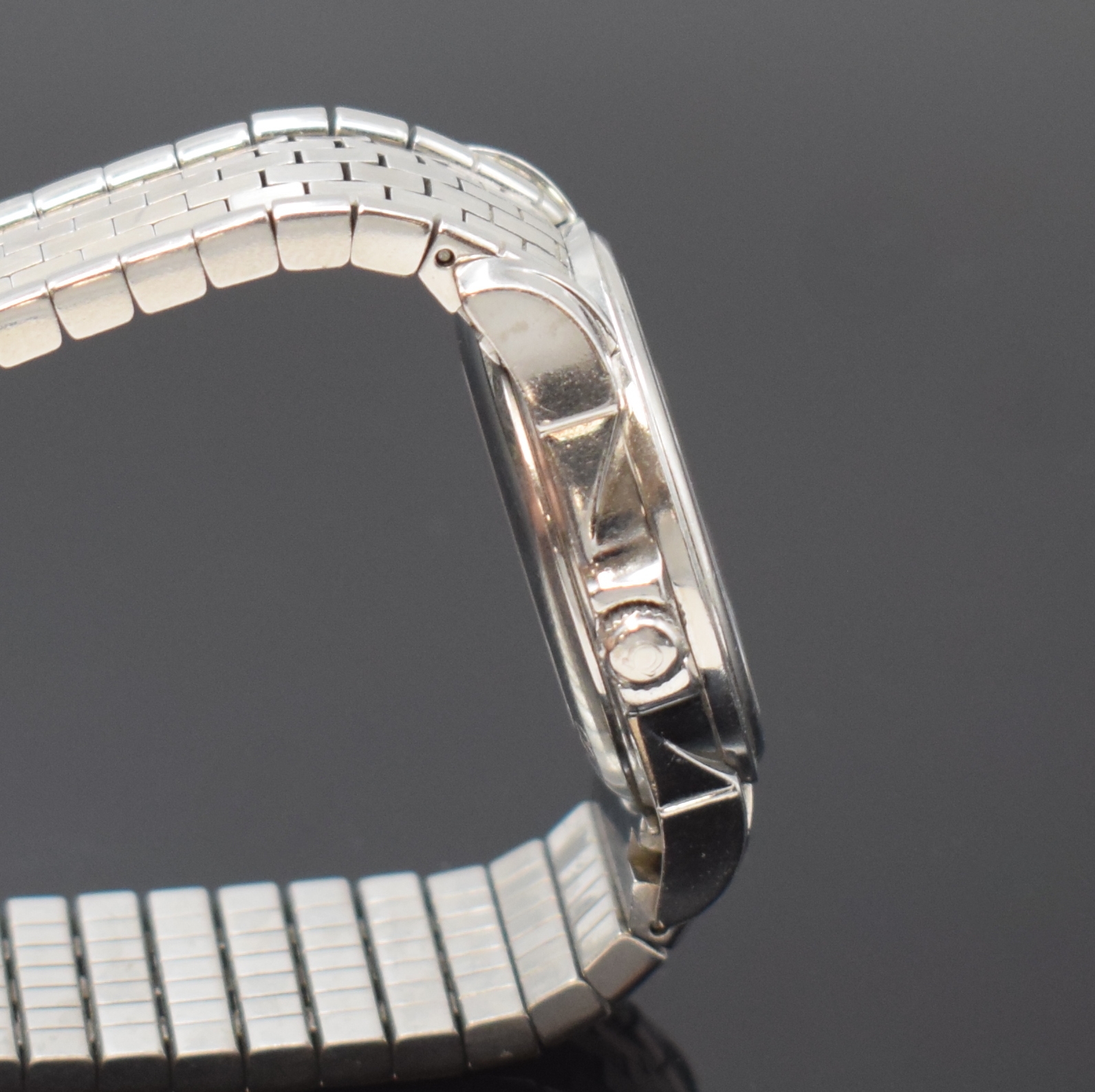 Detail c: OMEGA Damenarmbanduhr Serie De Ville Co-Axial Chronometer, Schweiz um 2010, Automatik, Edelstahlgeh. inkl. orig. Backstein- Gliederband m. Faltschl., ...