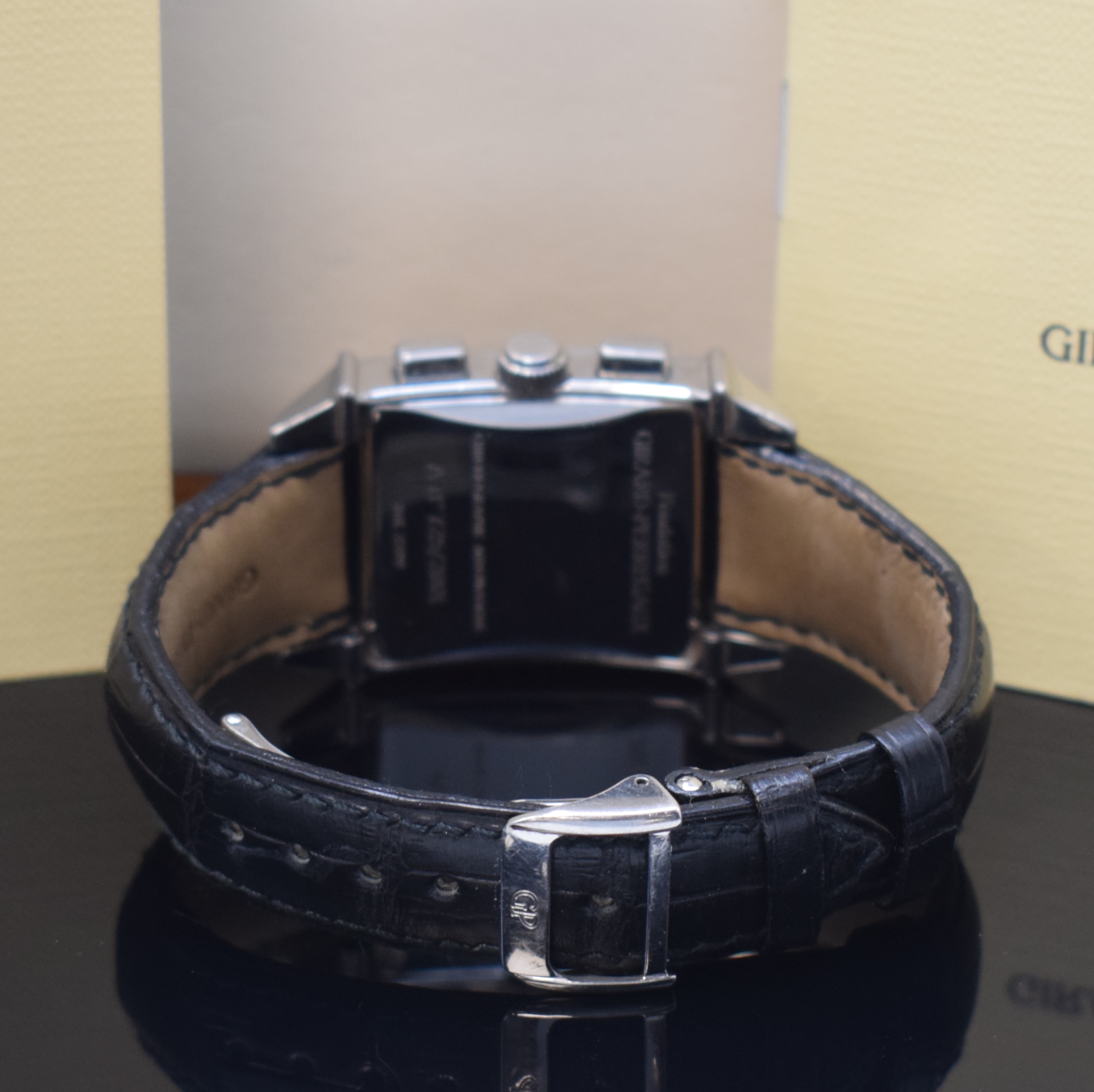 Detail b: GIRARD PERREGAUX limitierter Armbandchronograph Vintage 1945 Referenz 2599, Schweiz um 2002, Automatik, auf 2001 Stück limitiertes Modell in ...