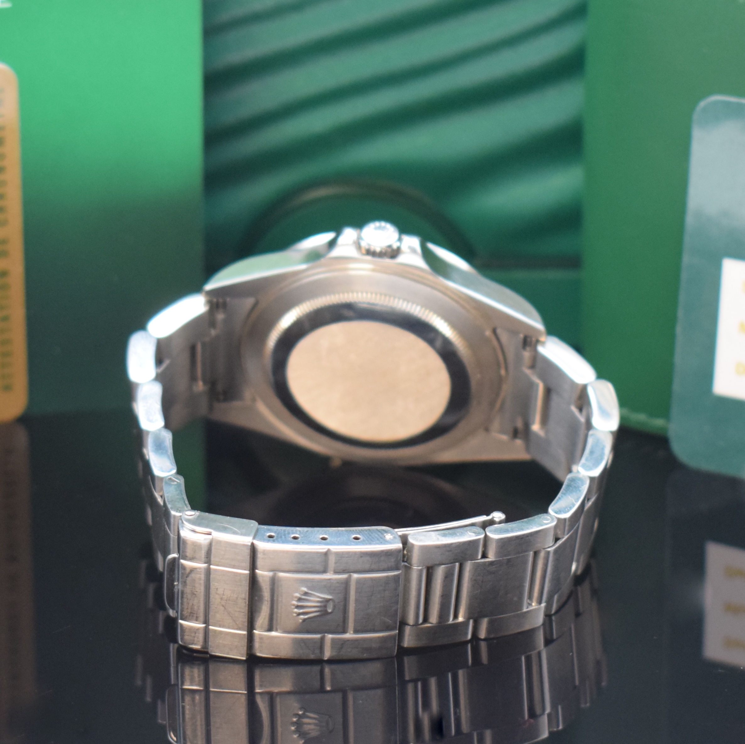 Detail b: ROLEX Herrenarmbanduhr Oyster Perpetual Date Explorer II Referenz 16570, Schweiz verk. lt. beil. Pap. 05/2010, Automatik, Z-Serie, LC 100, ...