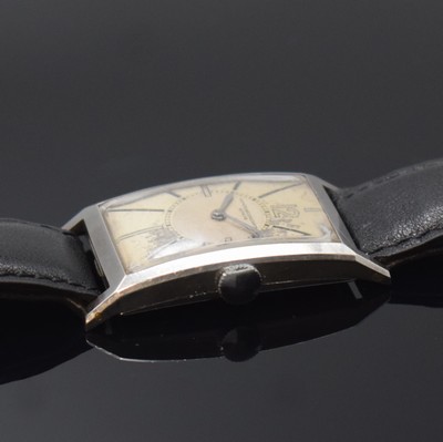 26856982b - VACHERON & CONSTANTIN Geneve sehr seltene rechteckige Armbanduhr in Stahl, ...