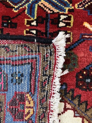 26857045d - Tuyserkan, Persien, Mitte 20.Jhd, Wolle aufBaumwolle, ca. 130 x 125 cm, EHZ: 2