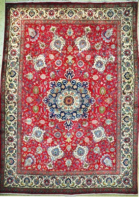 Image 26857049 - Täbriz alt, Persien, ca. 50 Jahre, Wolle auf Baumwolle, ca. 404 x 288 cm ...