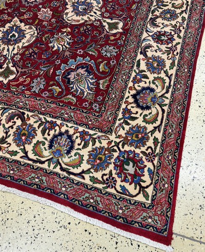 26857049a - Täbriz alt, Persien, Mitte 20.Jhd, Wolle auf Baumwolle, ca. 404 x 288 cm, EHZ: 2 ...