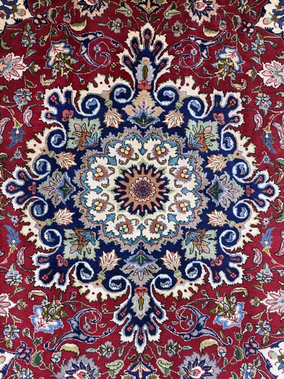 26857049e - Täbriz alt, Persien, Mitte 20.Jhd, Wolle auf Baumwolle, ca. 404 x 288 cm, EHZ: 2 ...