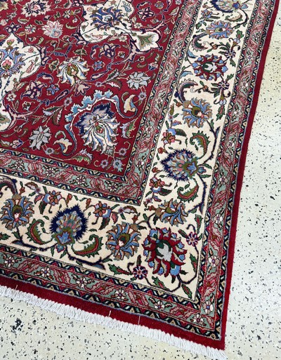 26857049i - Täbriz alt, Persien, Mitte 20.Jhd, Wolle auf Baumwolle, ca. 404 x 288 cm, EHZ: 2 ...