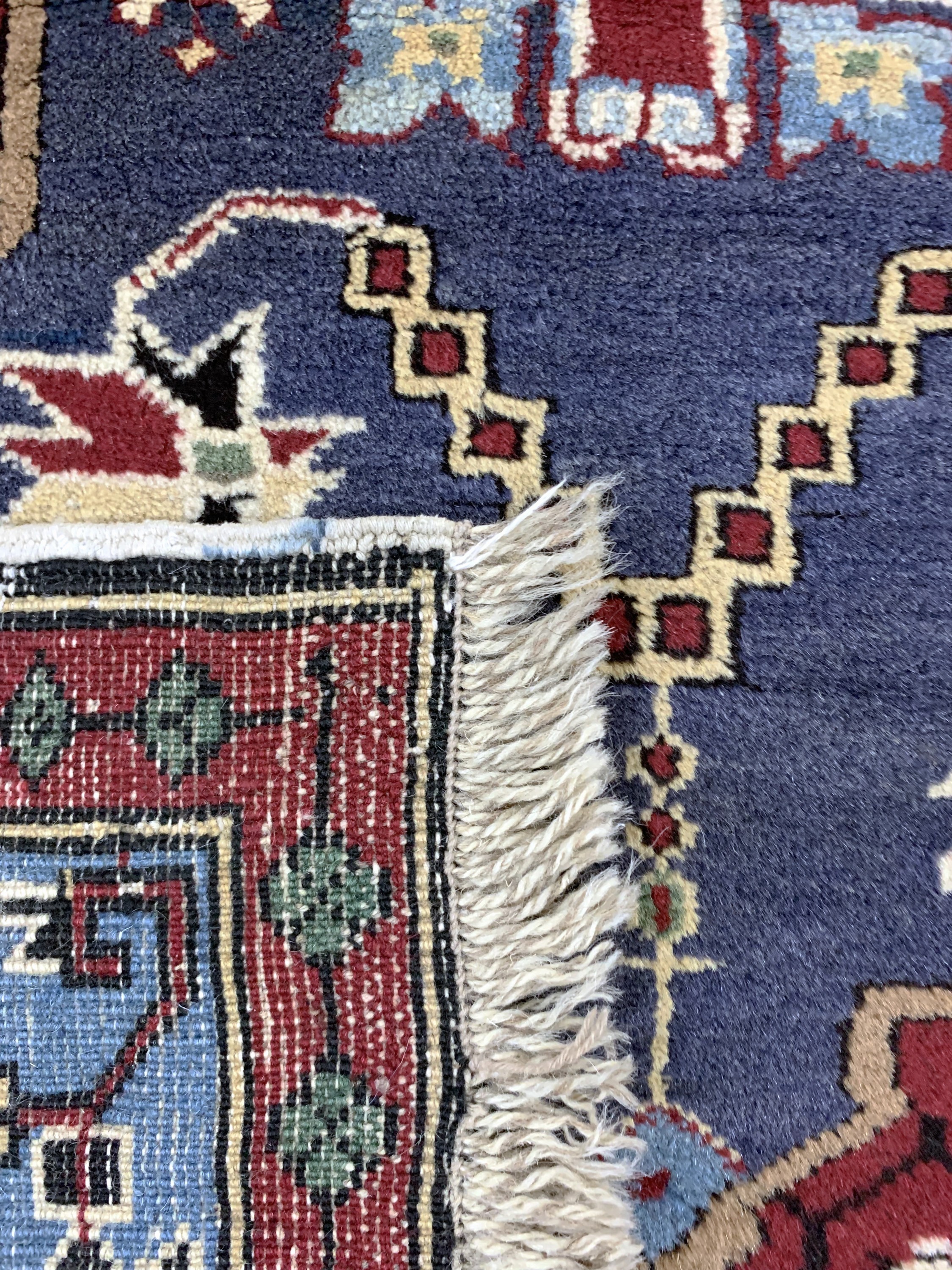 Detail e: Melas alt, Türkei, Mitte 20.Jhd, Wolle auf Wolle, ca. 186 x 105 cm, EHZ: 2
