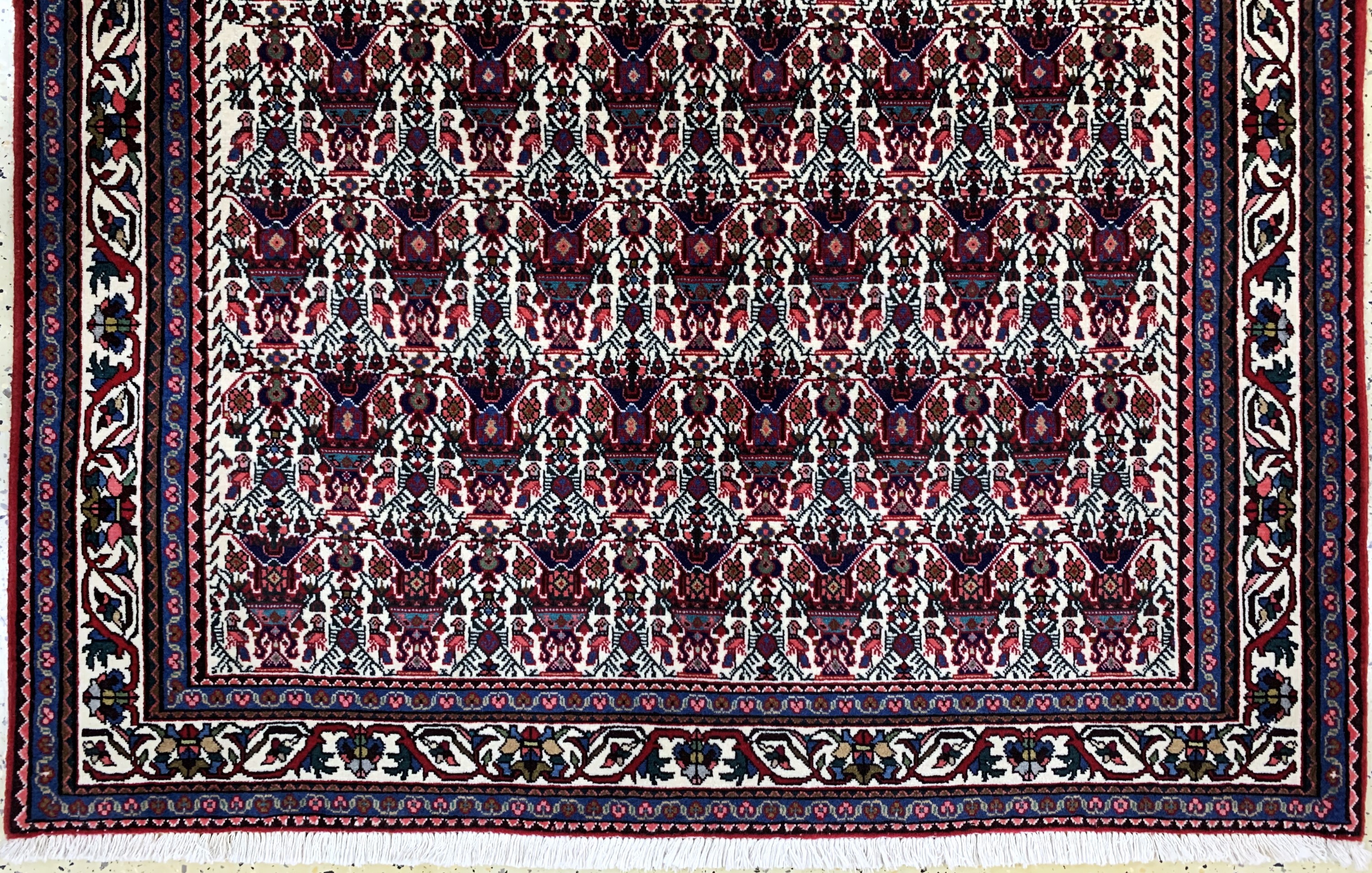 Detail c: Abadeh fein, Persien, Ende 20.Jhd, Wolle auf Baumwolle, ca. 197 x 153 cm, EHZ:(nahezu neuwertig).