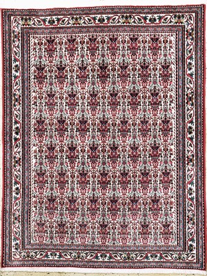 Image Abadeh fein, Persien, Ende 20.Jhd, Wolle auf Baumwolle, ca. 197 x 153 cm, EHZ:(nahezu ...