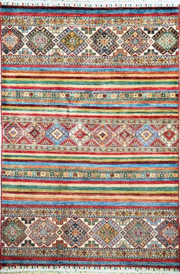 Image Sigler fein, Neu, Wolle auf Baumwolle, ca. 178 x 124 cm Schätzpreis: 1550, - EUR