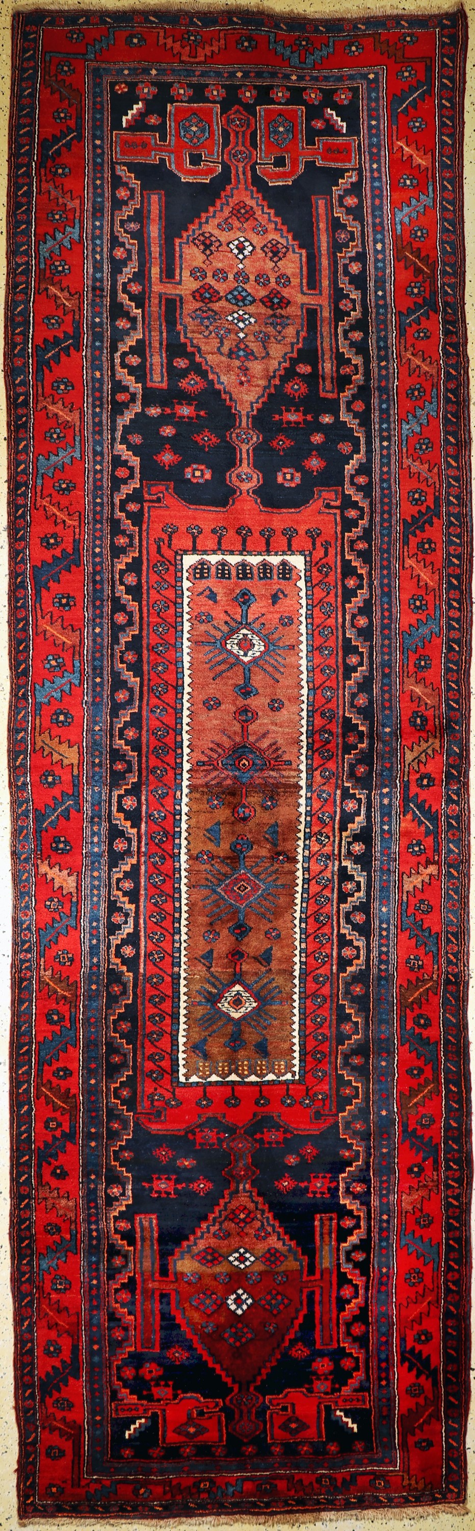 Kordi alt, Persien, Anfang 20.Jhd, Wolle auf Wolle, ca. 440 x 128 cm, EHZ: 2