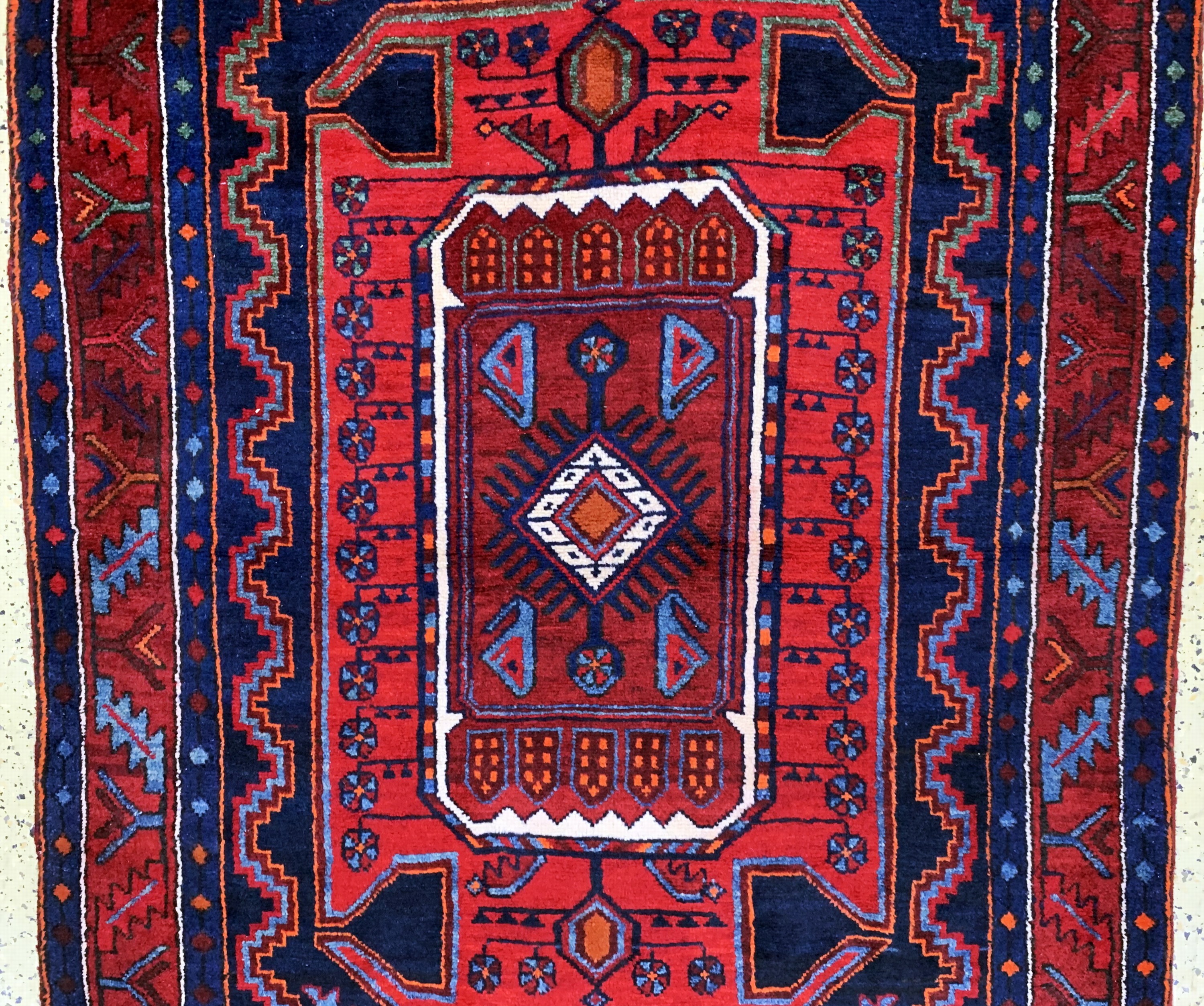 Detail b: Kordi alt, Persien, Anfang 20.Jhd, Wolle auf Wolle, ca. 324 x 125 cm, EHZ: 2
