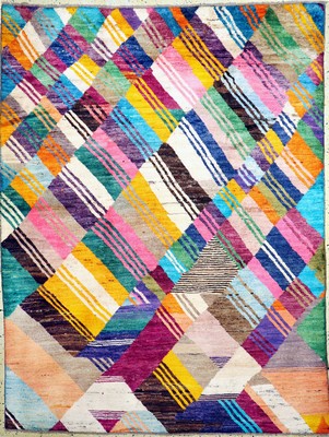 Image Gabbeh"Modern", Persien, Neuwertig, Wolle auf Wolle, ca. 250 x 187 cm ...