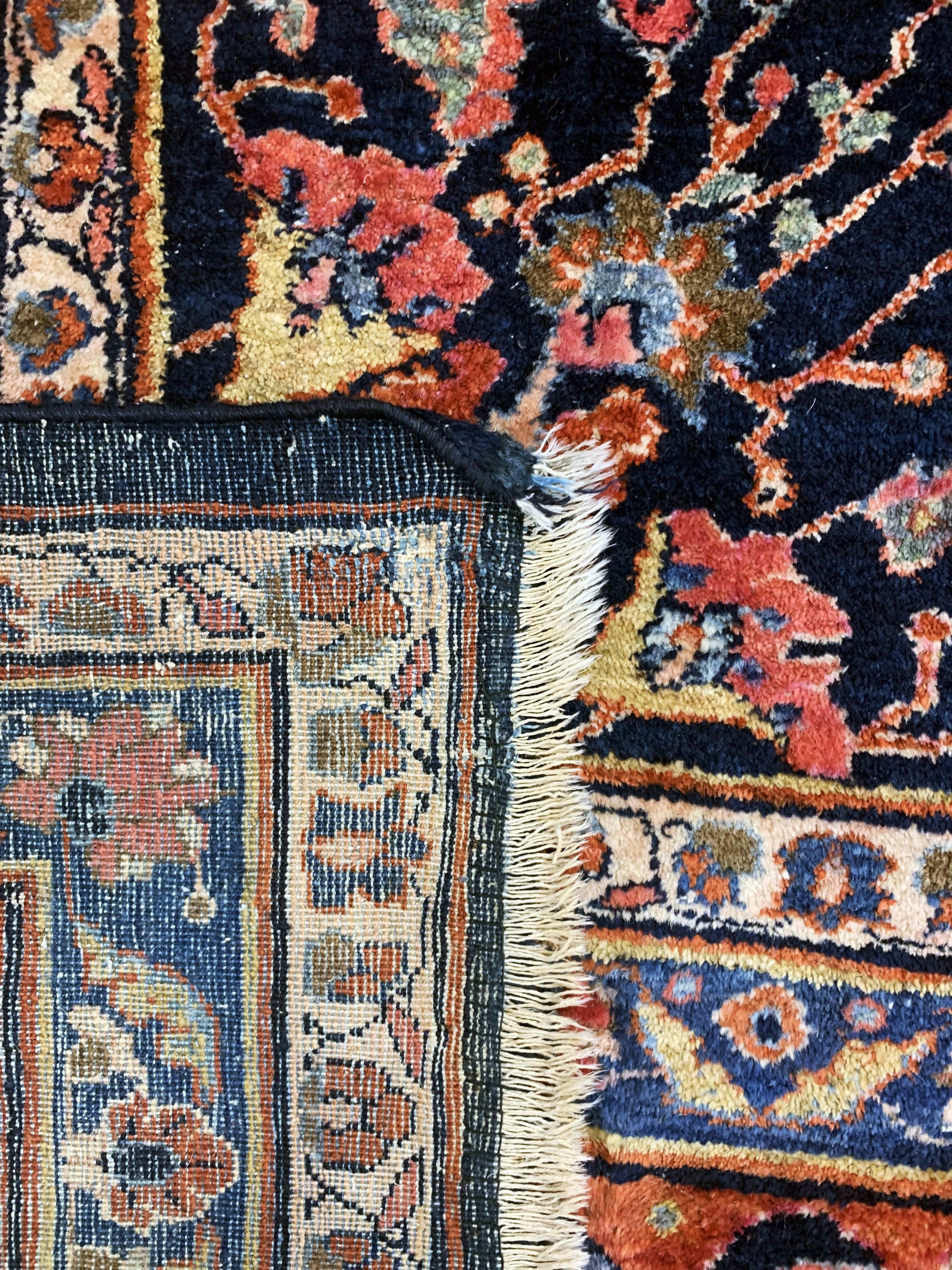 Detail h: Sarogh Us-Re Import, Persien, um 1920, Wolle auf Baumwolle, ca. 410 x 313 cm, EHZ: 2,reinigungsbedürftig