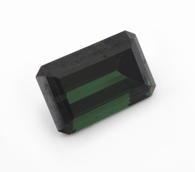 26857327a - Loser Turmalin, facett. Achteck, intensive Farbe, ca. 2.5g/12.3ct
