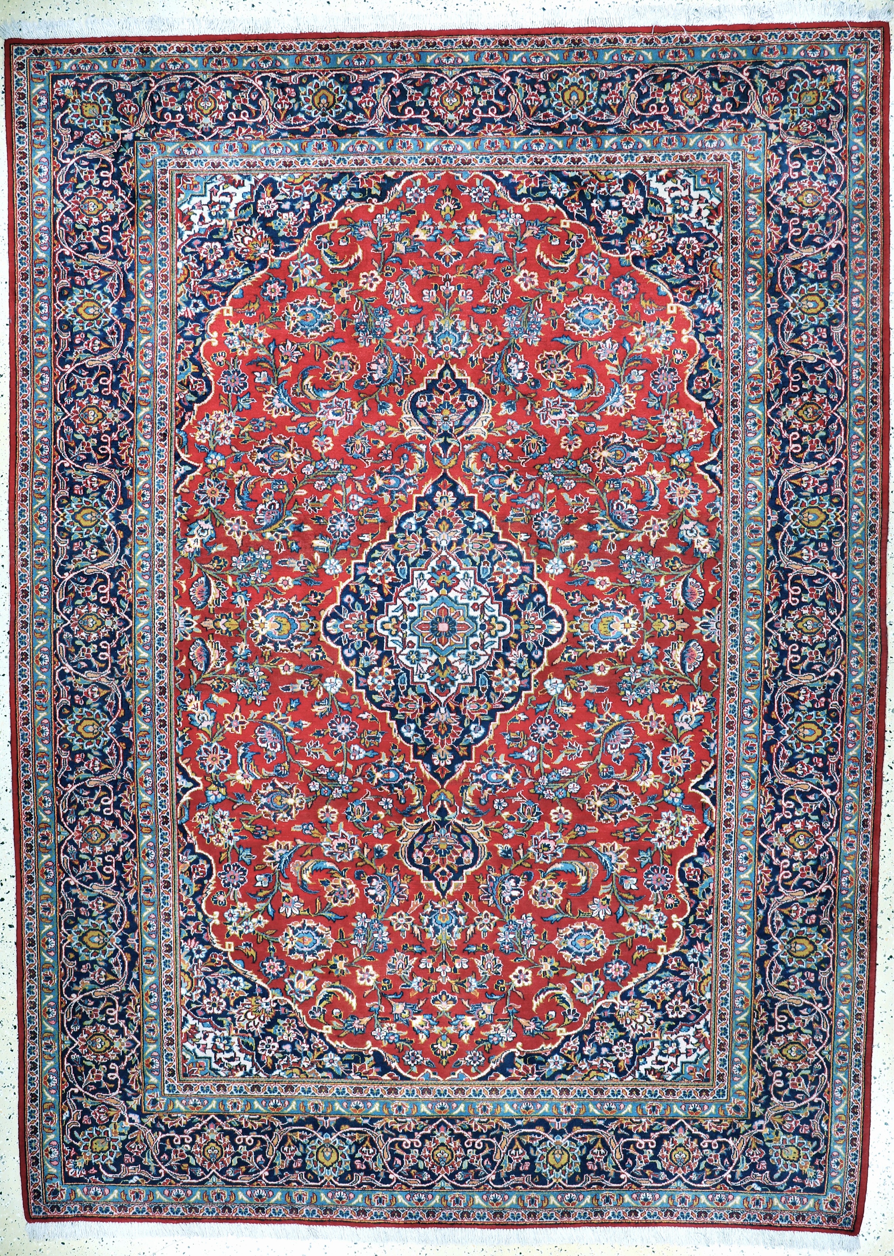 Image 26857950 - Keschan, Persien, Mitte 20.Jhd, Wolle auf Baumwolle, ca. 339 x 245 cm, leicht ...