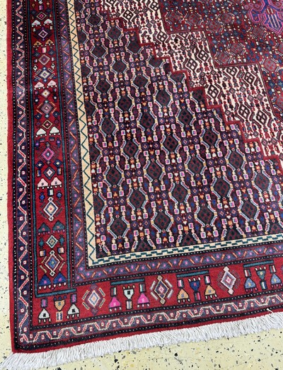 26857937c - Senneh, Persien, Ende 20.Jhd, Wolle auf Baumwolle, ca. 293 x 202 cm, EHZ: 1-2 ...