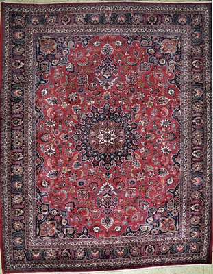 Image Mesched alt, Persien, Mitte 20.Jhd, Wolle auf Baumwolle, ca. 380 x 306 cm, EHZ: 2