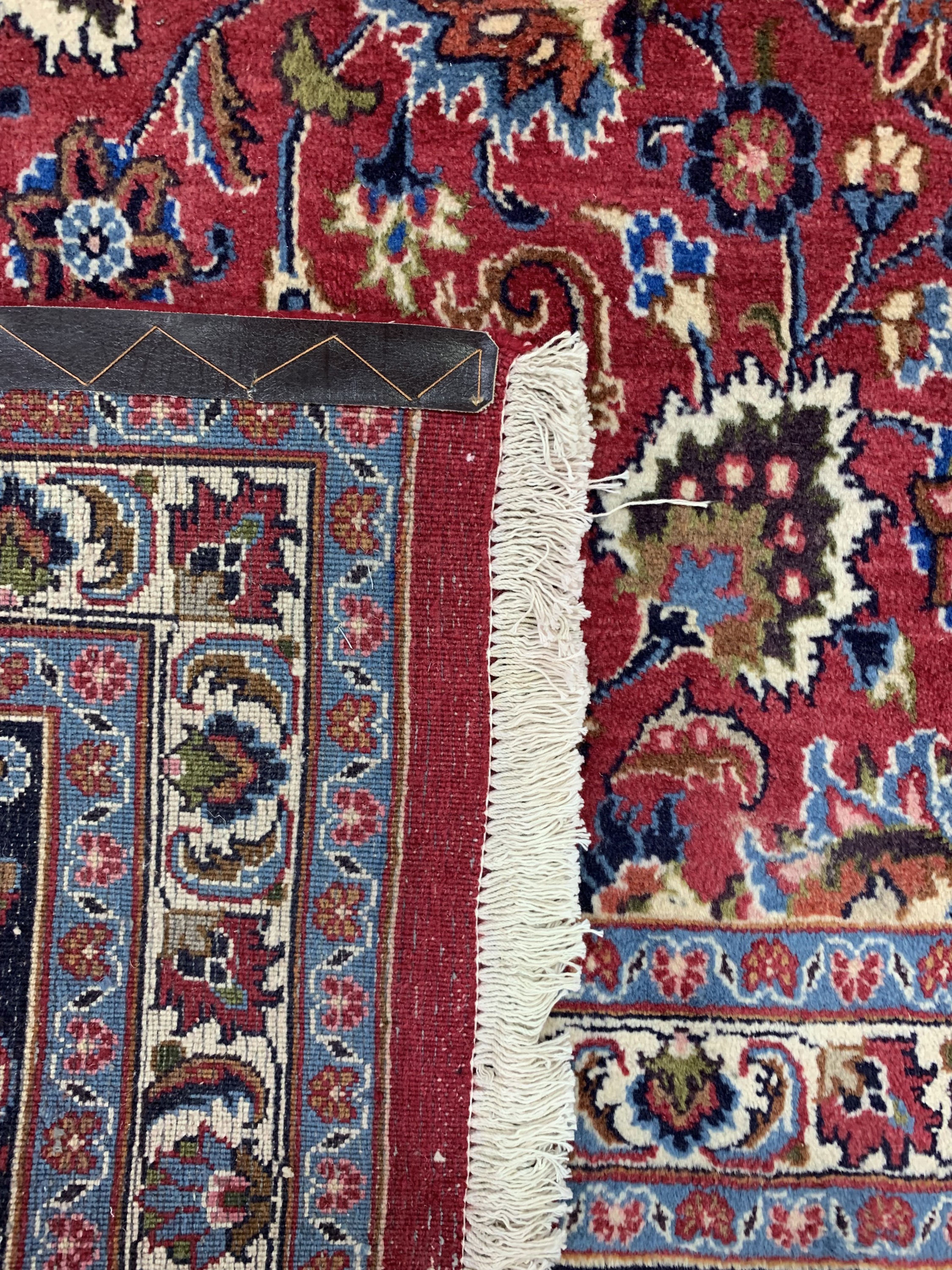 Detail j: Mesched alt, Persien, Mitte 20.Jhd, Wolle auf Baumwolle, ca. 490 x 335 cm, nahezu neuwertig