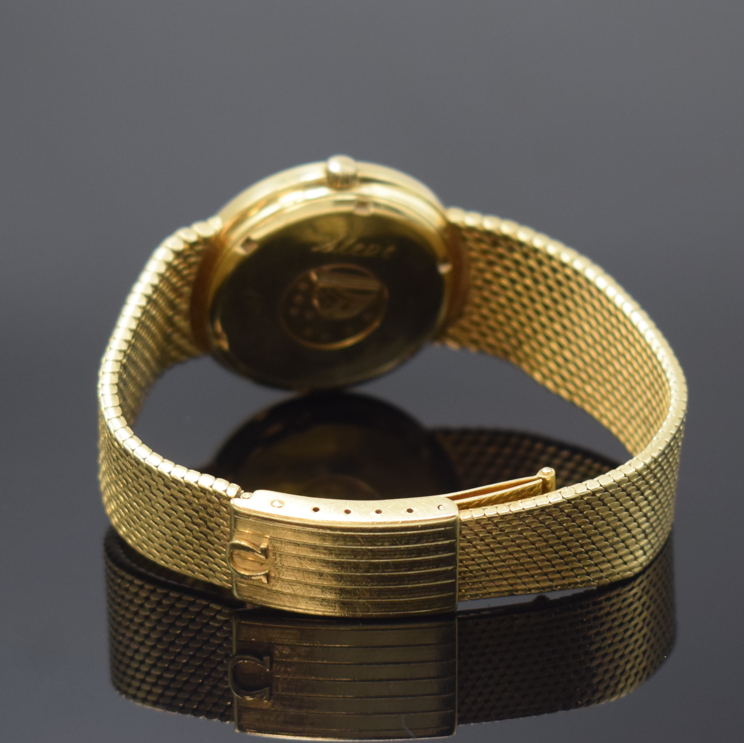 Detail b: OMEGA feine und seltene Herrenarmbanduhr Constellation Chronometer in GG 750/000 Referenz 7190, Automatik, Schweiz um 1967, massiv Gold inkl. ...