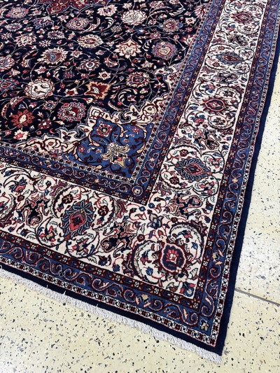 26858007a - Sarogh Kork fein, Persien, Mitte 20.Jhd, Korkwolle auf Baumwolle, ca. 430 x 305 cm, ...