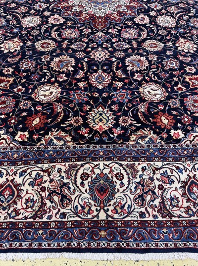 26858007b - Sarogh Kork fein, Persien, Mitte 20.Jhd, Korkwolle auf Baumwolle, ca. 430 x 305 cm, ...