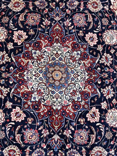 26858007e - Sarogh Kork fein, Persien, Mitte 20.Jhd, Korkwolle auf Baumwolle, ca. 430 x 305 cm, ...