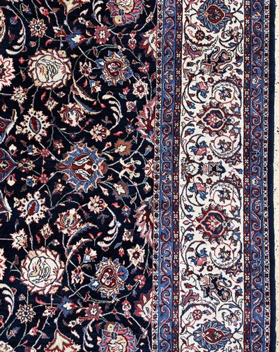 26858007f - Sarogh Kork fein, Persien, Mitte 20.Jhd, Korkwolle auf Baumwolle, ca. 430 x 305 cm, ...