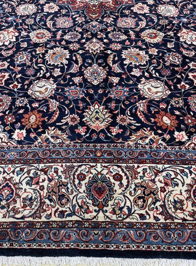 26858007h - Sarogh Kork fein, Persien, Mitte 20.Jhd, Korkwolle auf Baumwolle, ca. 430 x 305 cm, ...