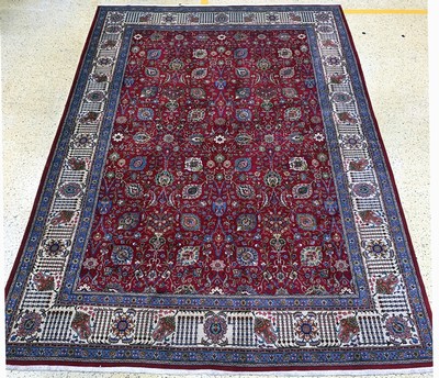 Image Täbriz alt, Persien, Mitte 20.Jhd, Wolle auf Baumwolle, ca. 490 x 340 cm, EHZ: 1-2