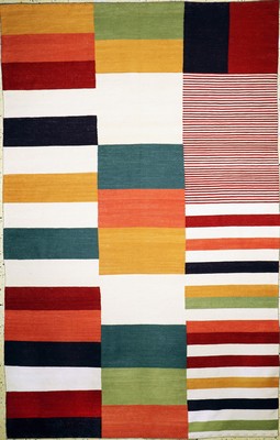 Image 26858204 - Kelim"Modern", Pakistan, Neu, Wolle auf Baumwolle, ca. 302 x 190 cm ...
