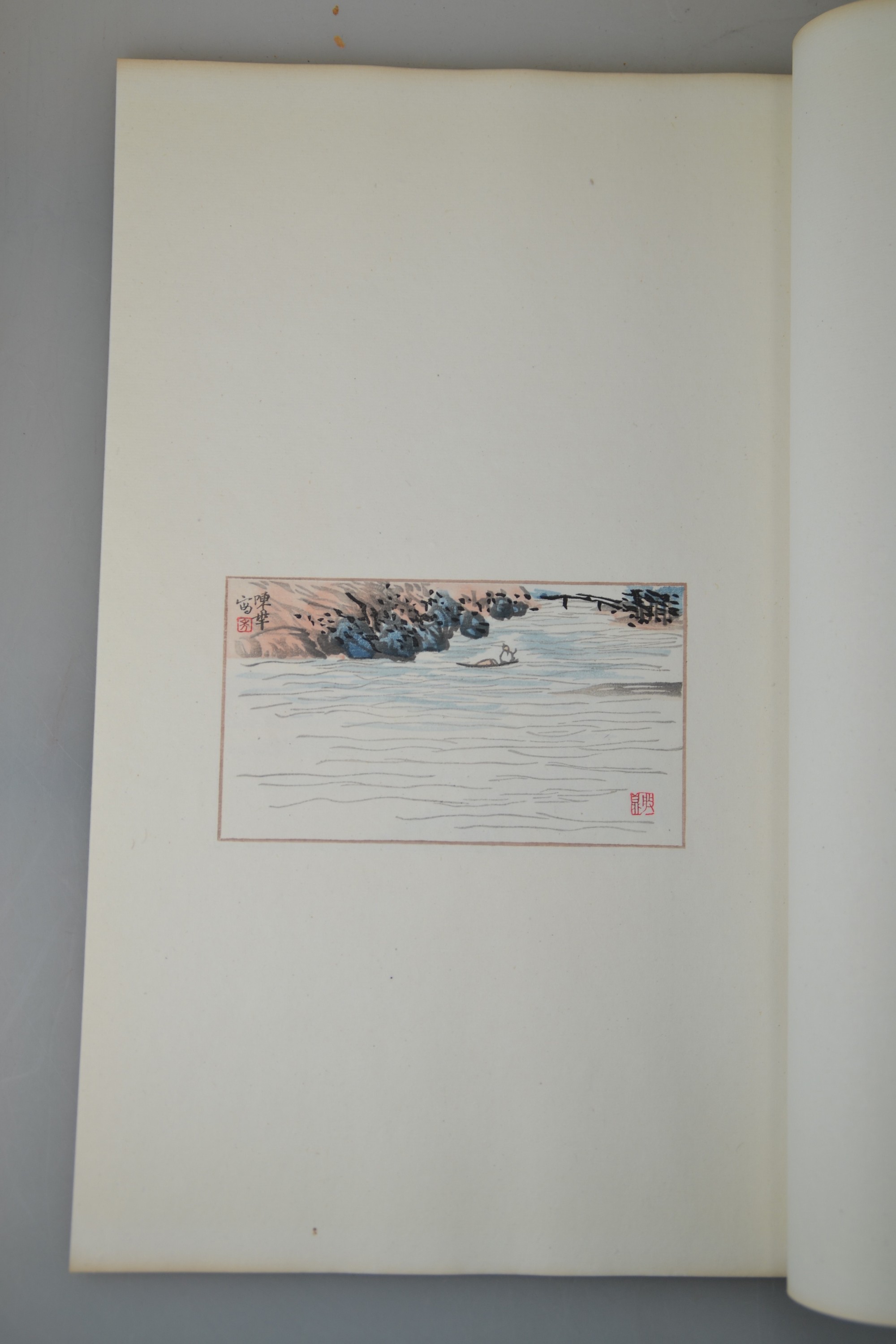 Detail i: Qi Baishi (1864-1957), Peking 1955, Jung Pao Chai Hsin Chi Shih Chien und Jung Pao-Chai Hsin Chi, 2 Blockbücher enthalten ca. 80 Drucke der ...