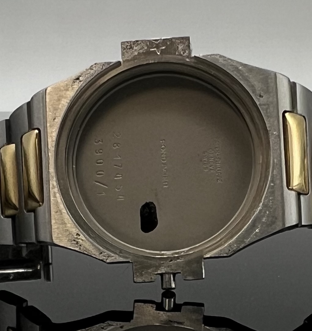 Detail h: PATEK PHILIPPE Mediumarmbanduhr Serie Nautilus Referenz 3900/1, 2 teil., seitlich 4-fach verschr. Geh. in Edelstahl/Gold kombiniert inkl. Gliederband ...