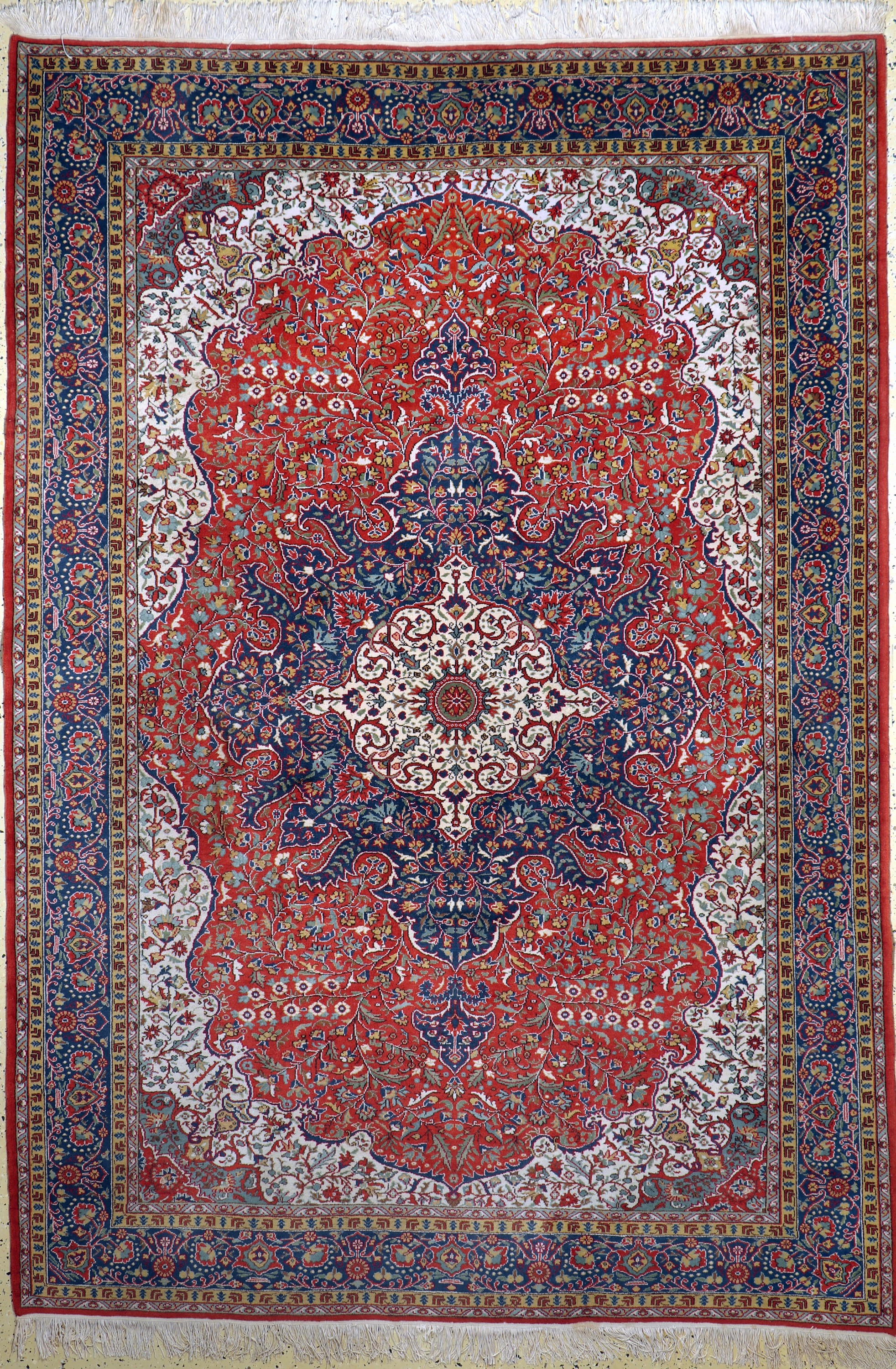 Sivas alt, Türkei, Mitte 20.Jhd, Wolle auf Baumwolle, ca. 303 x 208 cm, EHZ: 2, (kleine Mottenfrass Stelle)