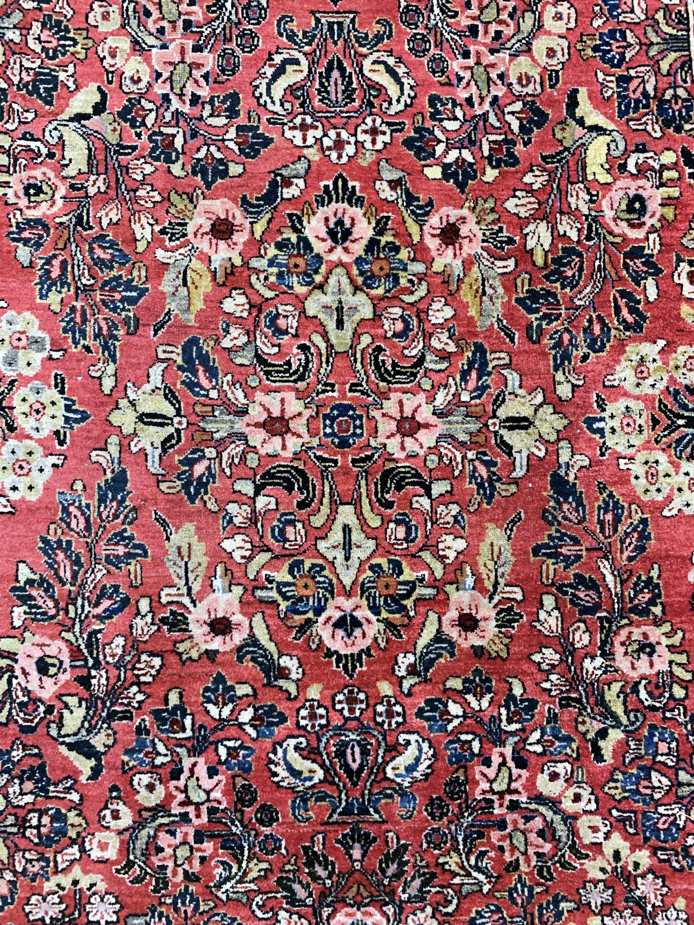 Detail c: Us Re-Import Sarogh, Persien, Anfang 20.Jhd, Wolle auf Baumwolle, ca. 280 x 188 cm,EHZ: 2