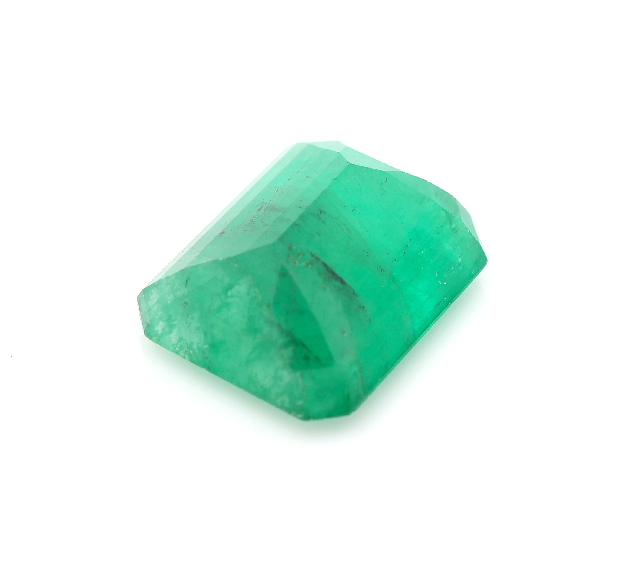 Detail a: Loser Smaragd im Emerald-Cut, ca. 6.69 ct