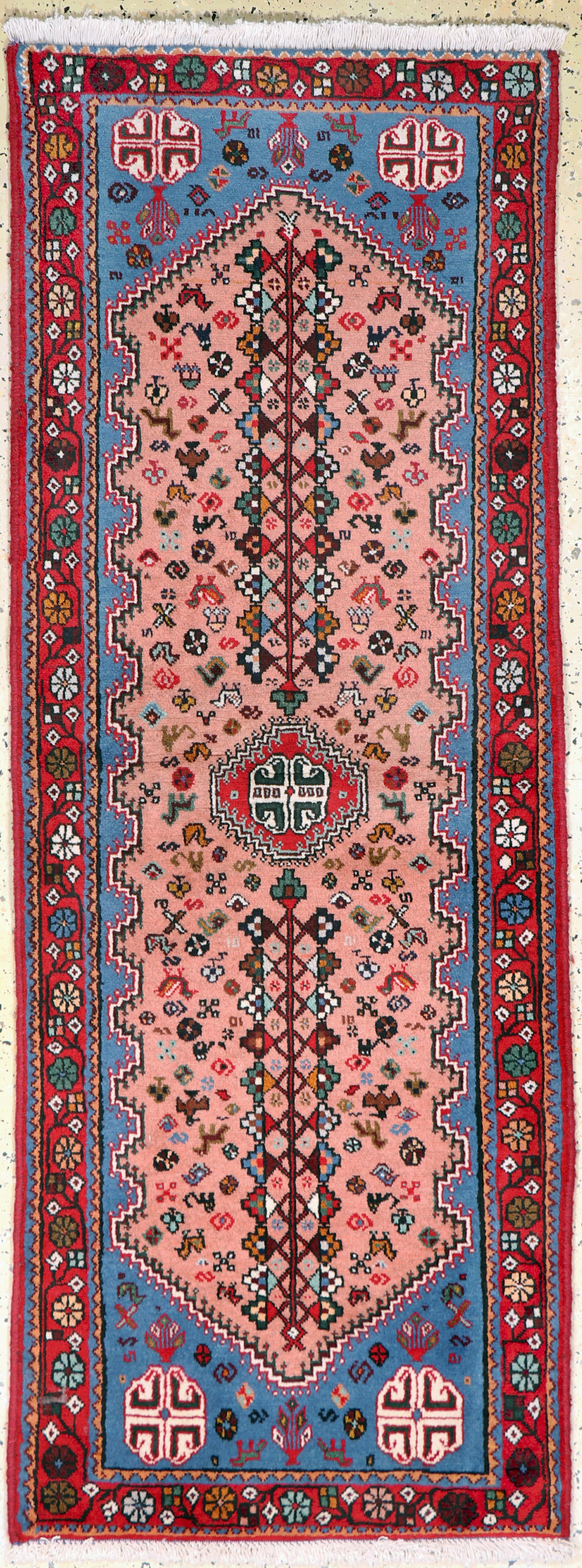 Image 26859332 - Abadeh, Persien, Neuwertig, Wolle auf Baumwolle, ca. 194 x 70 cm Schätzpreis: 690, - ...