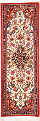Image 26859304 - Ghom Kork, Persien, Neuwertig, Korkwolle, ca. 150 x 52 cm Schätzpreis: 490, - EUR