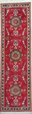 Image 26859364 - Täbriz fein, Persien, Neuwertig, Korkwolle mit Seide, ca. 291 x 82 cm ...