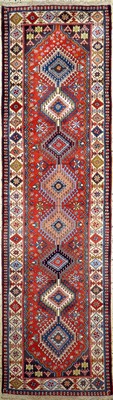 Image 26859371 - Yalameh, Persien, Neuwertig, Wolle auf Wolle, ca. 308 x 81 cm Schätzpreis: 990, - ...