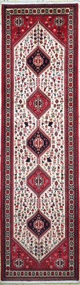 Image 26859373 - Abadeh, Persien, Neuwertig, Wolle auf Baumwolle, ca. 290 x 83 cm Schätzpreis: 990, ...