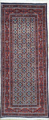 Image 26859470 - Mud, Persien, Neuwertig, Wolle mit Seide, ca. 192 x 80 cm Schätzpreis: 590, - EUR