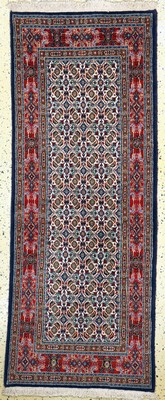 Image 26859472 - Mud, Persien, Neuwertig, Wolle auf Baumwolle, ca. 197 x 76 cm Schätzpreis: 590, - ...