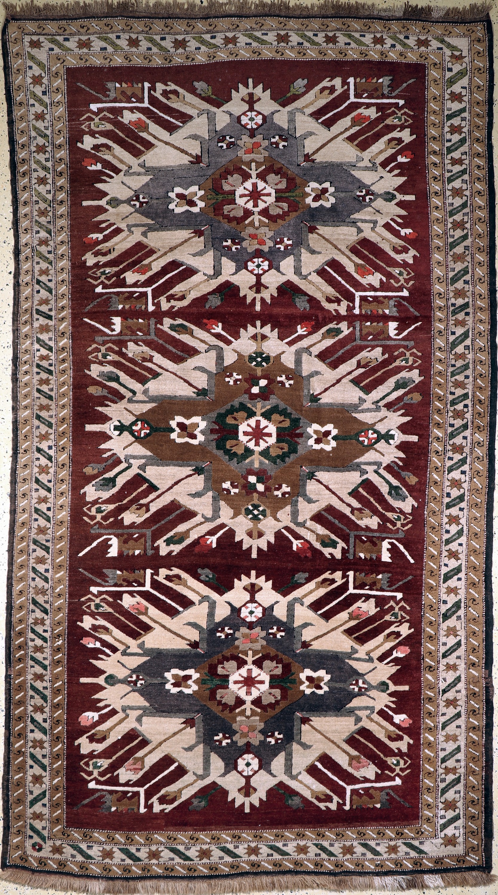 Kars Kazak, Türkei, Ende 20.Jhd., Wolle aufWolle, ca. 350 x 200 cm, EHZ: 1-2