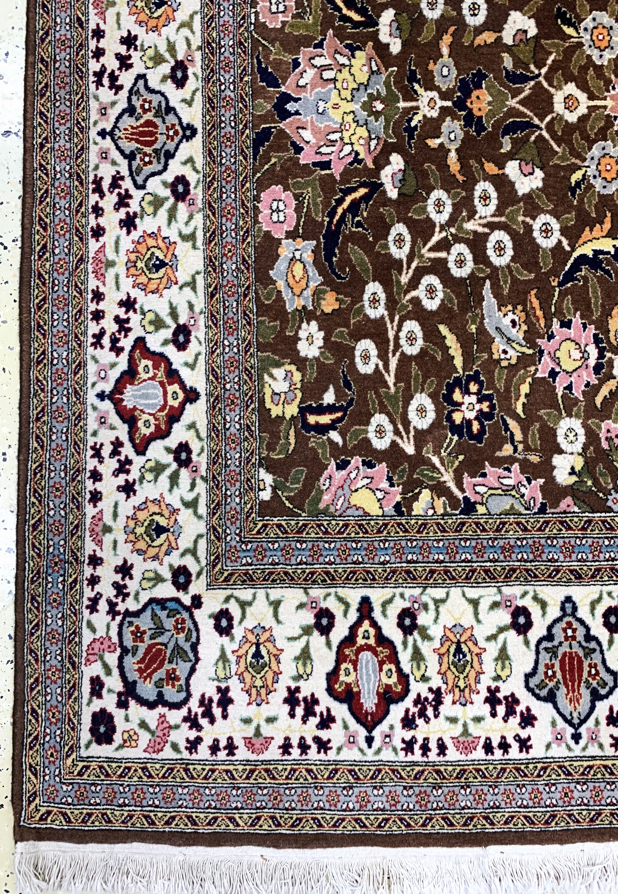 Detail b: Hereke, Türkei, Ende 20.Jhd., Wolle auf Baumwolle, ca. 295 x 197 cm, EHZ: 1-2